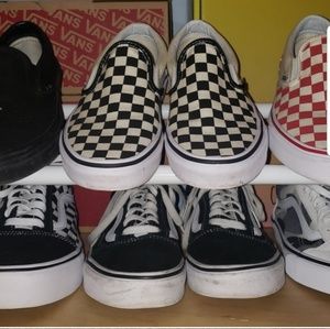 Checkered Vans